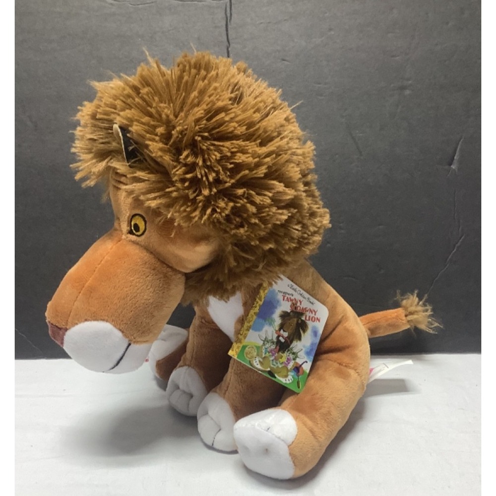 Kohl's Cares Tawny Scrawny Lion 10" Plush Stuffed Animal Little Golden Book NEW